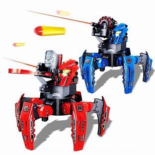 Robot de jucarie Andowl Q9006, telecomanda, 2 modele